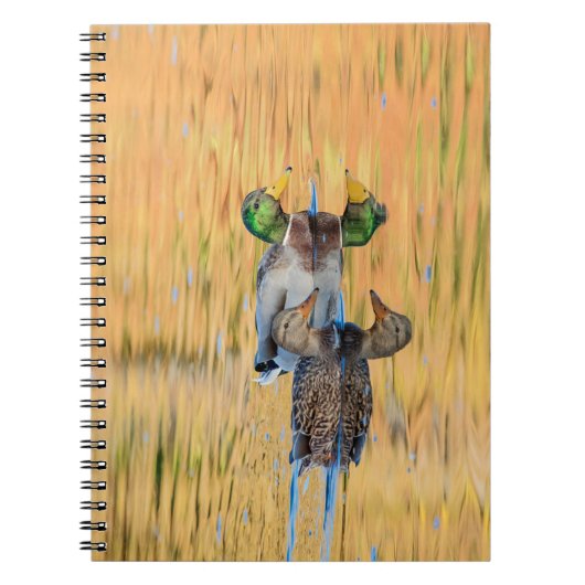 Paar van Mallards Notitieboek (Voorkant)