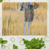Paar van Mallards Theedoek (Gevouwen)