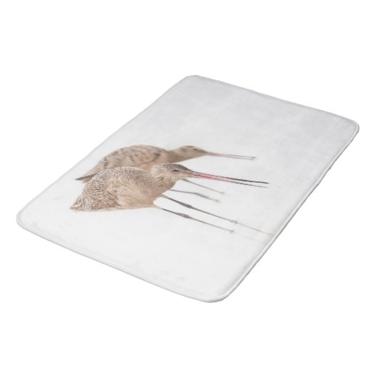 Paar van Marlowly Godwit Badmat (Gekanteld)