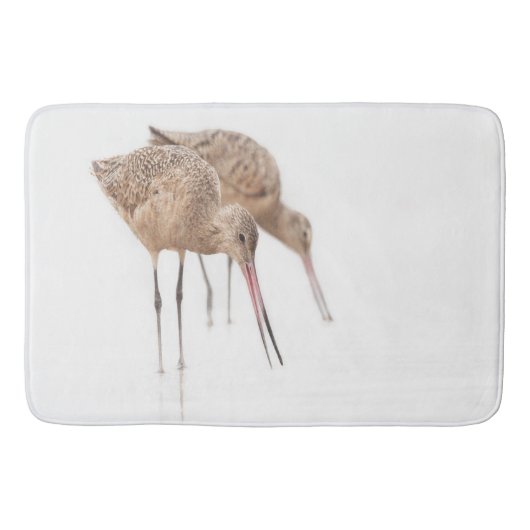 Paar van Marlowly Godwit Badmat (Voorkant)