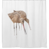Paar van Marlowly Godwit Douchegordijn (Voorkant)