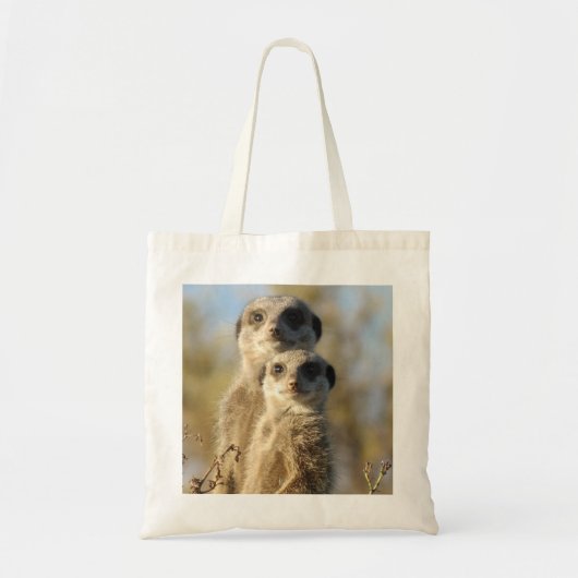 Paar van Meerkats Tote Bag (Voorkant)