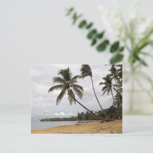 Paar van Palms Briefkaart (Staand voorkant)