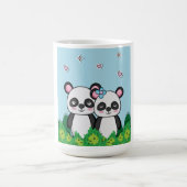 Paar van Pandas Koffiemok (Center)