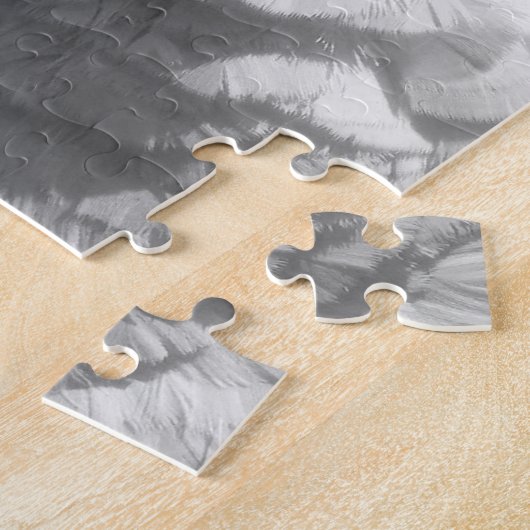 Paar van paraplu-cockatoes legpuzzel (Zijkant)