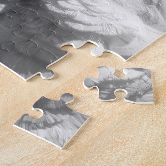 Paar van paraplu-cockatoes legpuzzel (Zijkant)