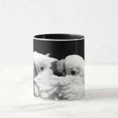 Paar van paraplu-cockatoes mok (Midden)