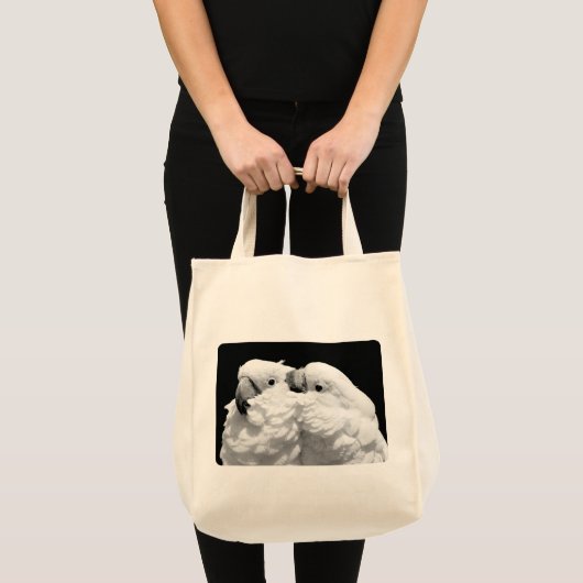 Paar van paraplu-cockatoes tote bag (Voorkant (product))