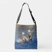 Paar van Pelicans Crossbody Tas (Achterkant)