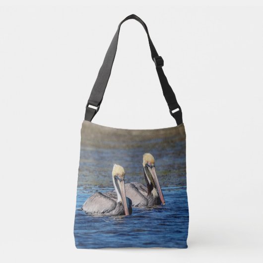 Paar van Pelicans Crossbody Tas (Voorkant)