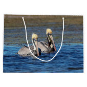 Paar van Pelicans Large Cadeautasje (Achterkant)