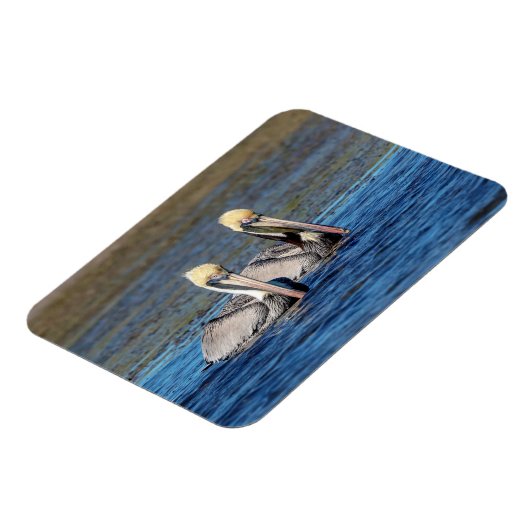 Paar van Pelicans Magneet (Linkerzijde)