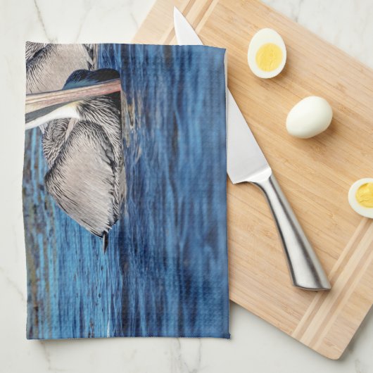 Paar van Pelicans Theedoek (Quarter Fold)