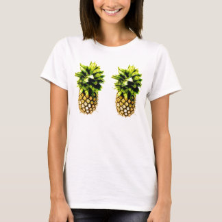 Paar van Perky Pineapples Licht gekleurd T-shirt