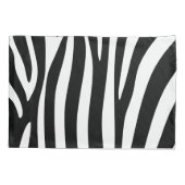 Paar van pijltjes - Zebra Print Kussensloop (Achterkant-Links)
