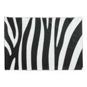 Paar van pijltjes - Zebra Print Kussensloop (Achterkant-Rechts)