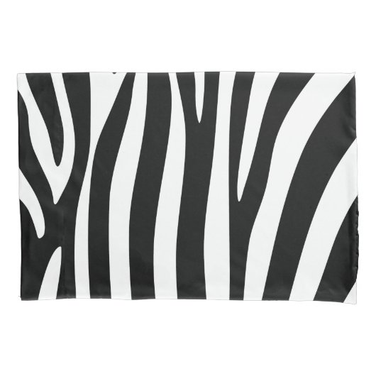 Paar van pijltjes - Zebra Print Kussensloop (Voorkant-Links)