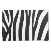 Paar van pijltjes - Zebra Print Kussensloop (Voorkant-Rechts)