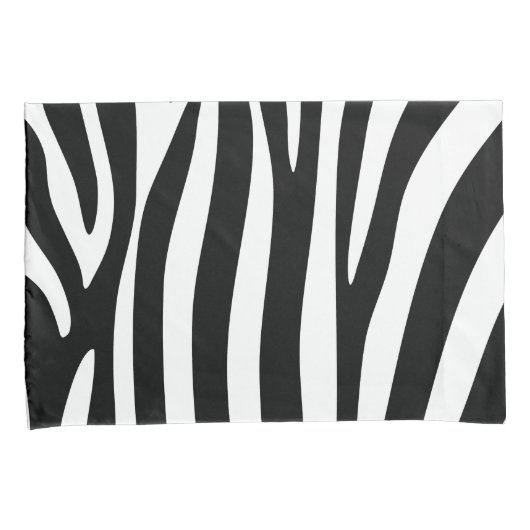 Paar van pijltjes - Zebra Print Kussensloop (Voorkant-Rechts)
