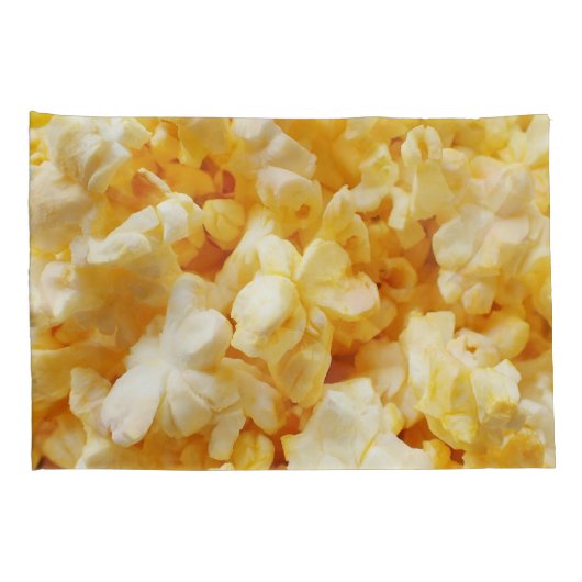 Paar van Popcorn Pillowcase Kussensloop (Achterkant-Rechts)