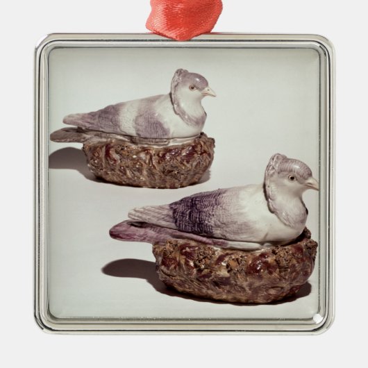 Paar van potloffen van Staffordshire Metalen Ornament (Voorkant)