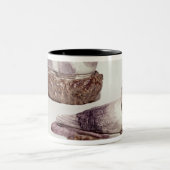 Paar van potloffen van Staffordshire Tweekleurige Koffiemok (Center)