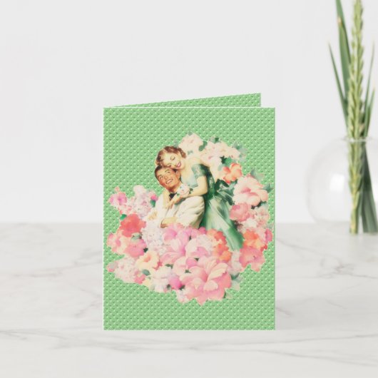 Paar van Retro 1950 Kaart (Voorkant)