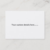 Paar van reuzenrode Zeeen Urchins - Visitekaartje (Achterkant)