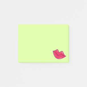 Paar van Rode Lips Post-it® Notes
