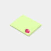 Paar van Rode Lips Post-it® Notes (Schuin)