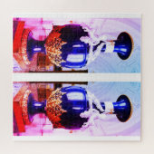 Paar van Russische vassen Legpuzzel (Horizontaal)