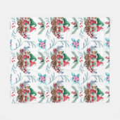 Paar van Scandinavische gnomen Fleece Deken (Voorkant (Horizontaal))