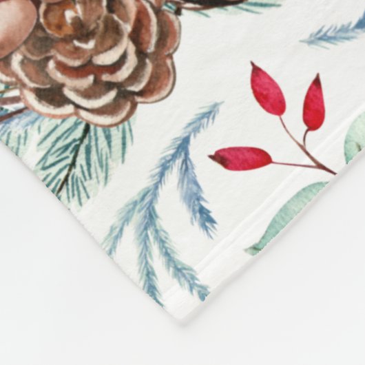 Paar van Scandinavische gnomen Fleece Deken (Hoek)