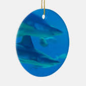 Paar van Sharks Ornament (Rechts)