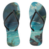 Paar van Teenslippers (Voetbed)