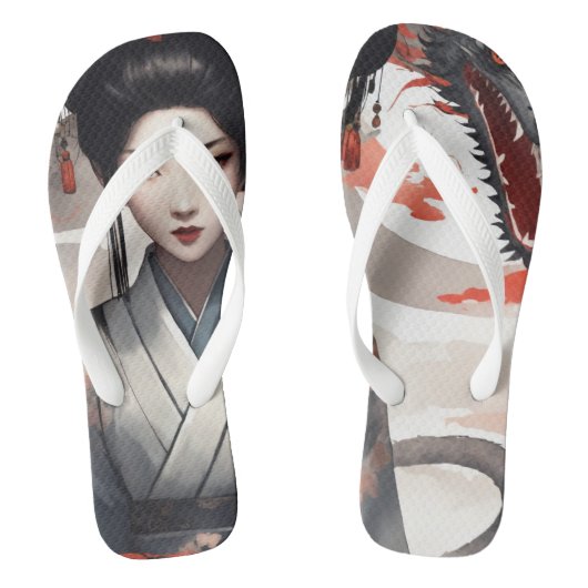 Paar van Teenslippers (Voetbed)