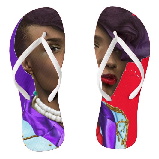 Paar van Teenslippers (Voetbed)