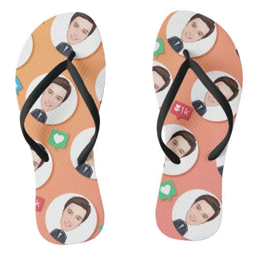 Paar van Teenslippers (Voetbed)