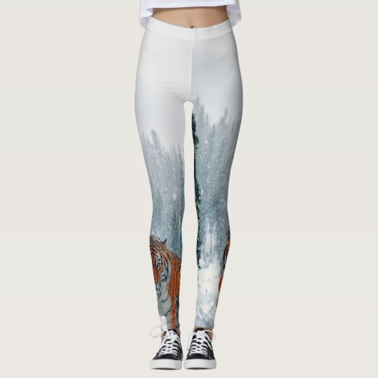 Paar van Teenslippers Leggings (Voorkant)