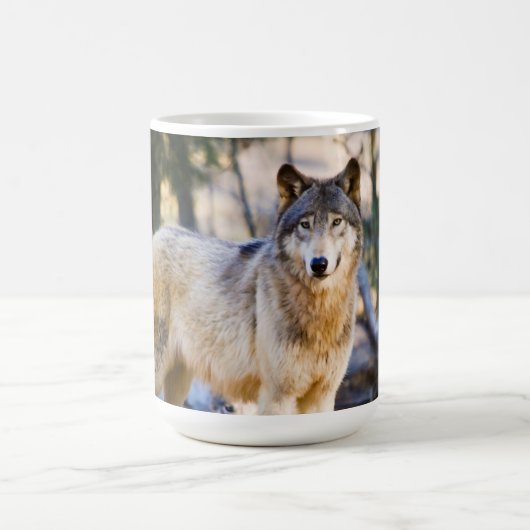 Paar van Wolves Coffee Mok (Center)