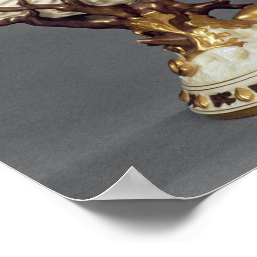 Paar van worcestervassen gevormd als Nautilus Poster (Hoek)