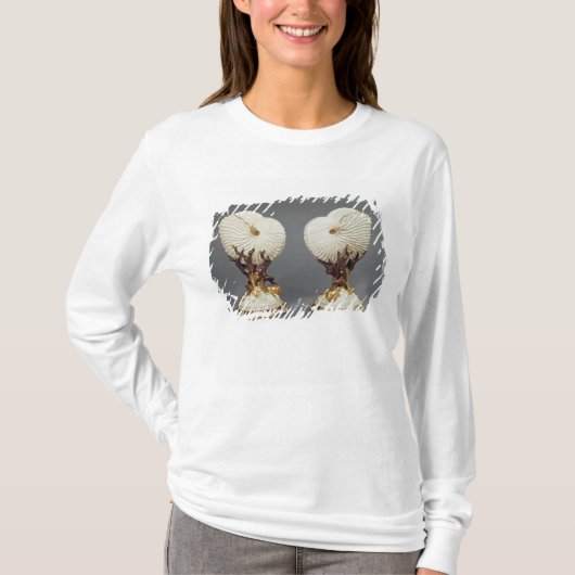 Paar van worcestervassen gevormd als Nautilus T-shirt (Voorkant)