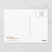 Paar van zeegarren briefkaart (Achterkant)