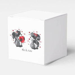 Paar Verliefd Trouwen Hershey's Miniatures Bedankdoosjes