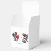 Paar Verliefd Trouwen Hershey's Miniatures Bedankdoosjes (Geopend)