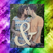 Paar Verloving bruiloft foto, aangepaste gift Legpuzzel