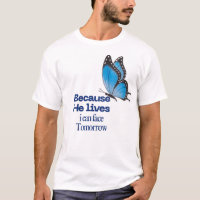 Paar vlinder T-shirt