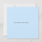 Paar vogels op bijkantoor | Uitnodiging tot wedden (Achterkant)