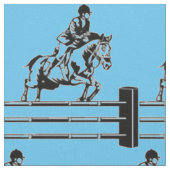 Paar voor paardenShow Stof (Close Up)
