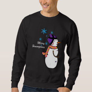 Paar Vrouw Uitrusting Trui